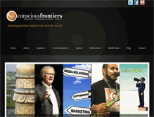 Tablet Screenshot of consciousfrontiers.com
